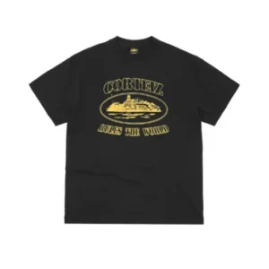 corteiz alcatraz t shirt black yellow 430x430