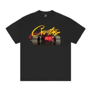 corteiz times up black t shirt 2 430x430